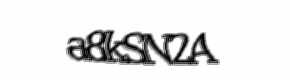 Security check image, please type the characters shown